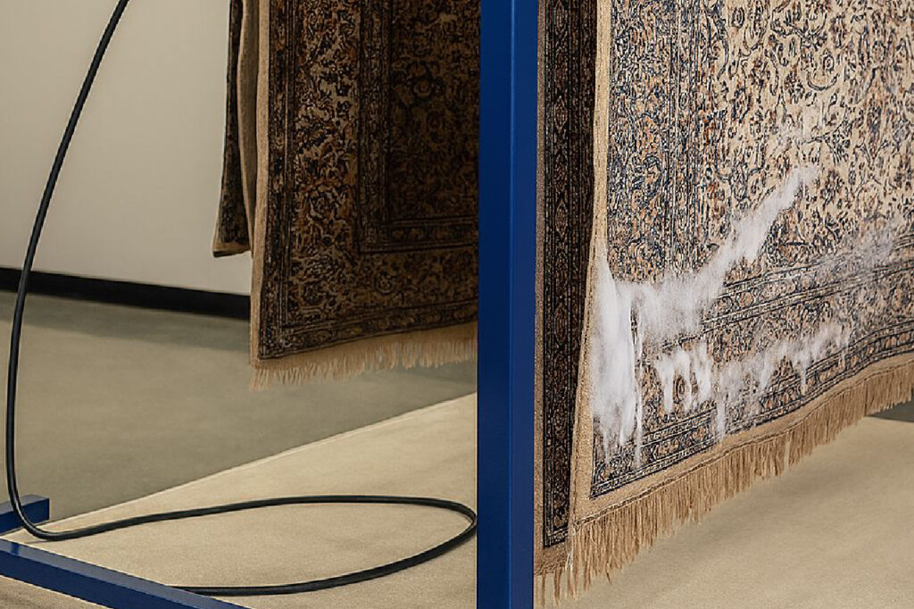 our key services is cleaning, sanitizing, and transporting your area rugs with expert care.